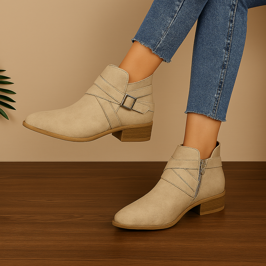 Bota Cano Curto Feminina Ayla