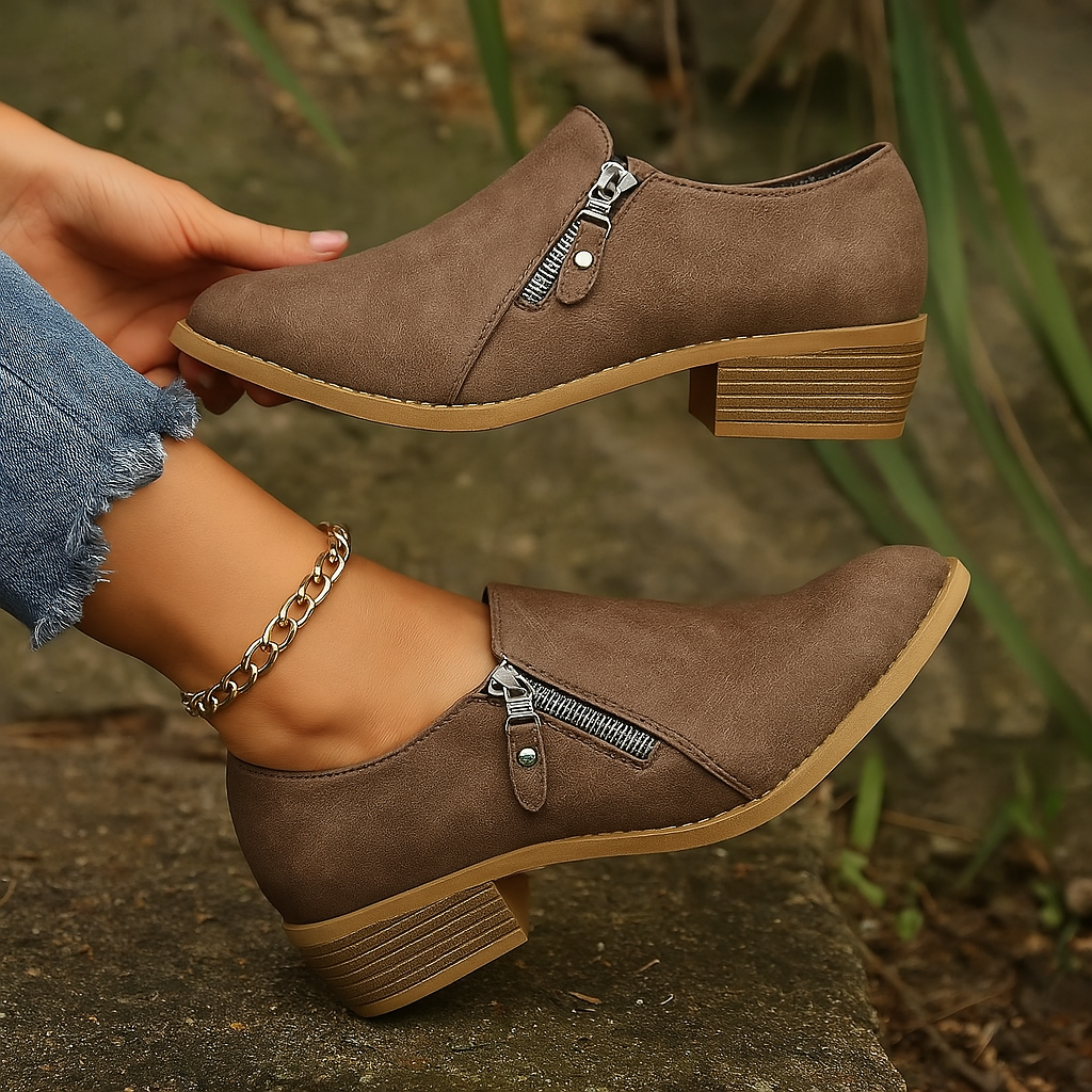 Bota Cano Curto Feminina Melina