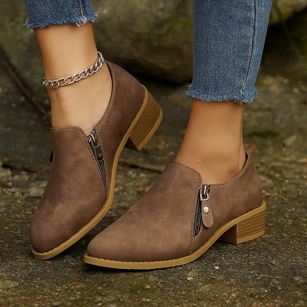 Bota Cano Curto Feminina Melina