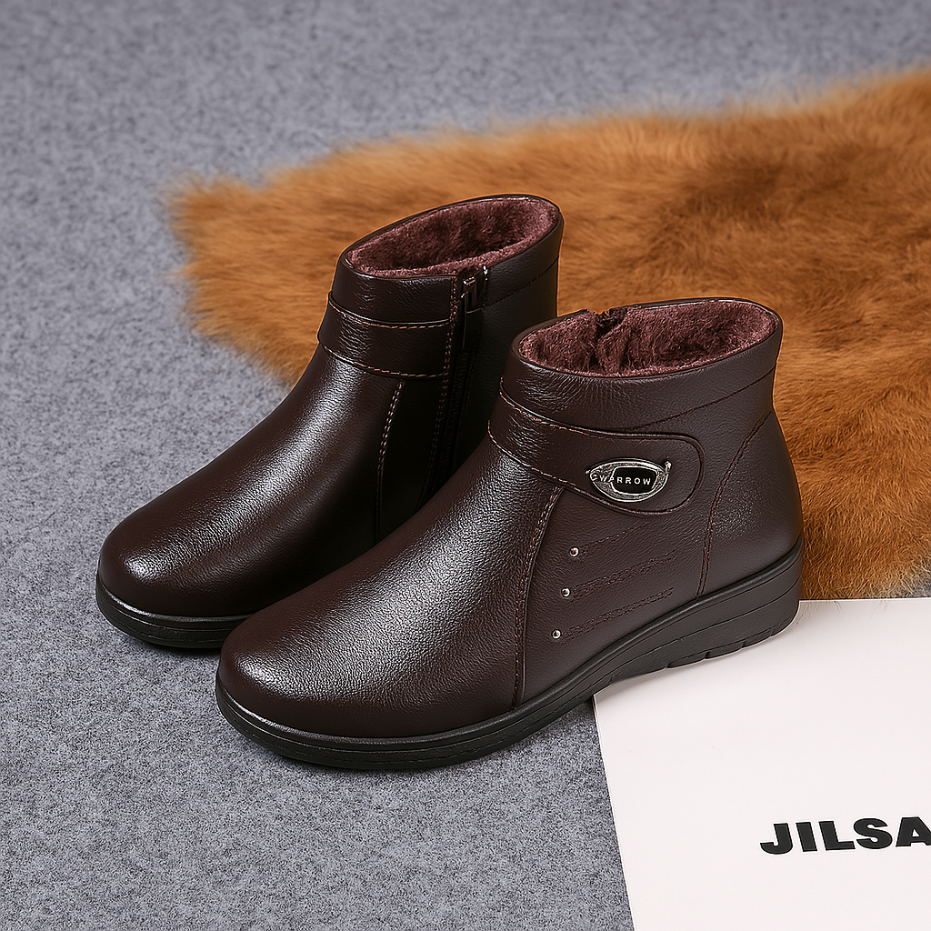 Bota Pelúciada Feminina Cano Curto Maria