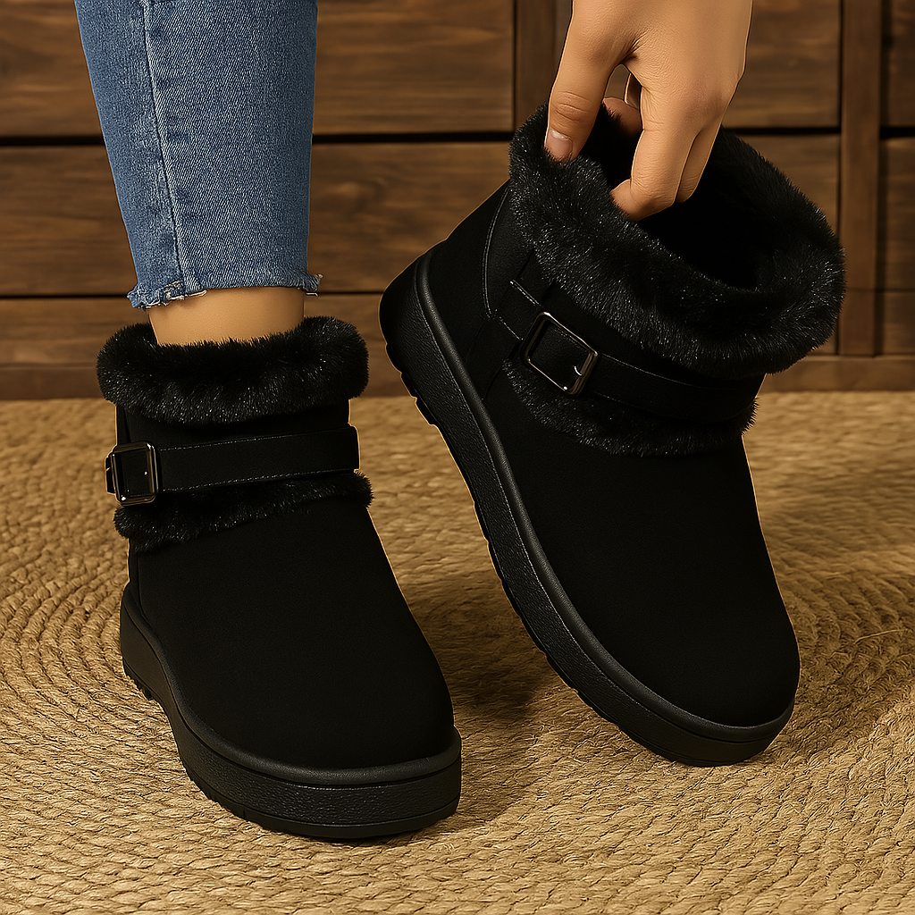 Bota Pelúciada Feminina Luna