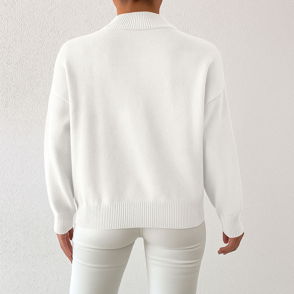 Suéter Casual Feminino Safira