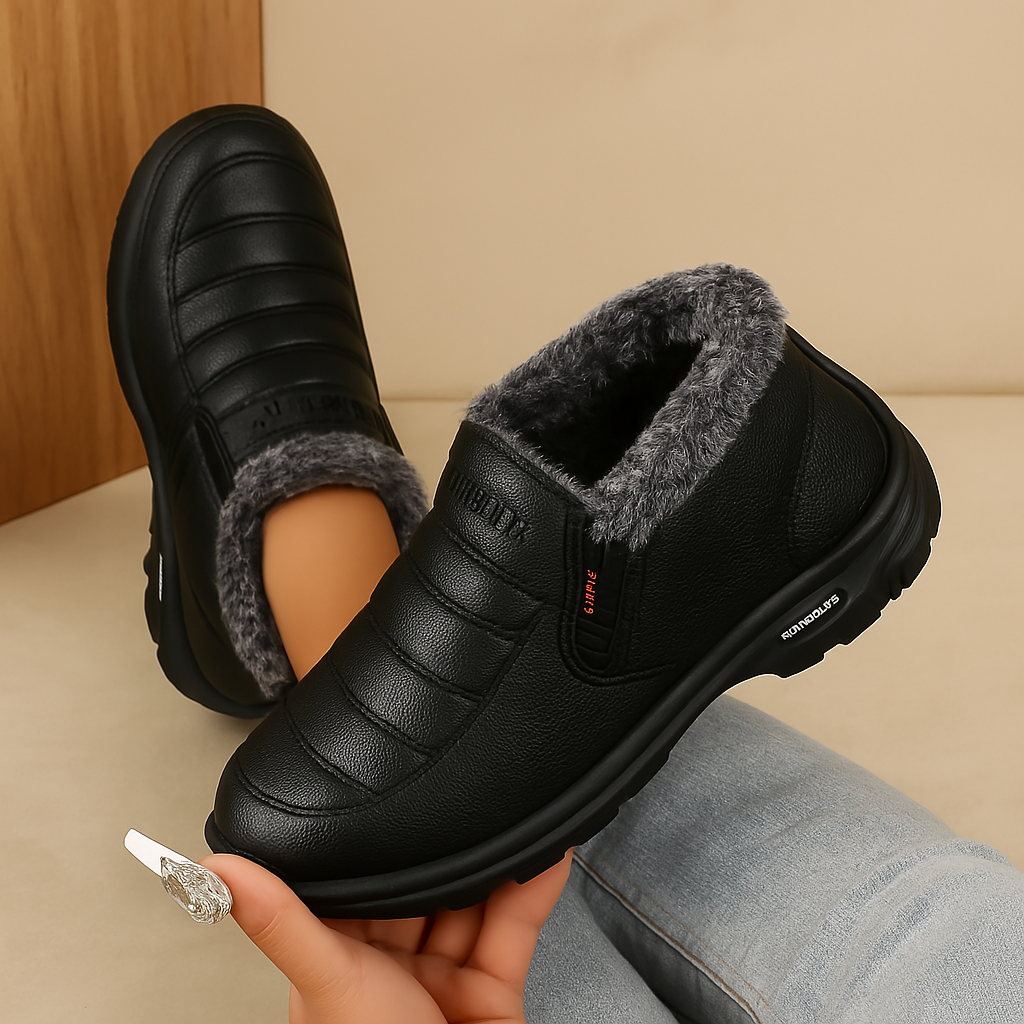 Bota Pelúciada Feminina Cano Curto Kerolin