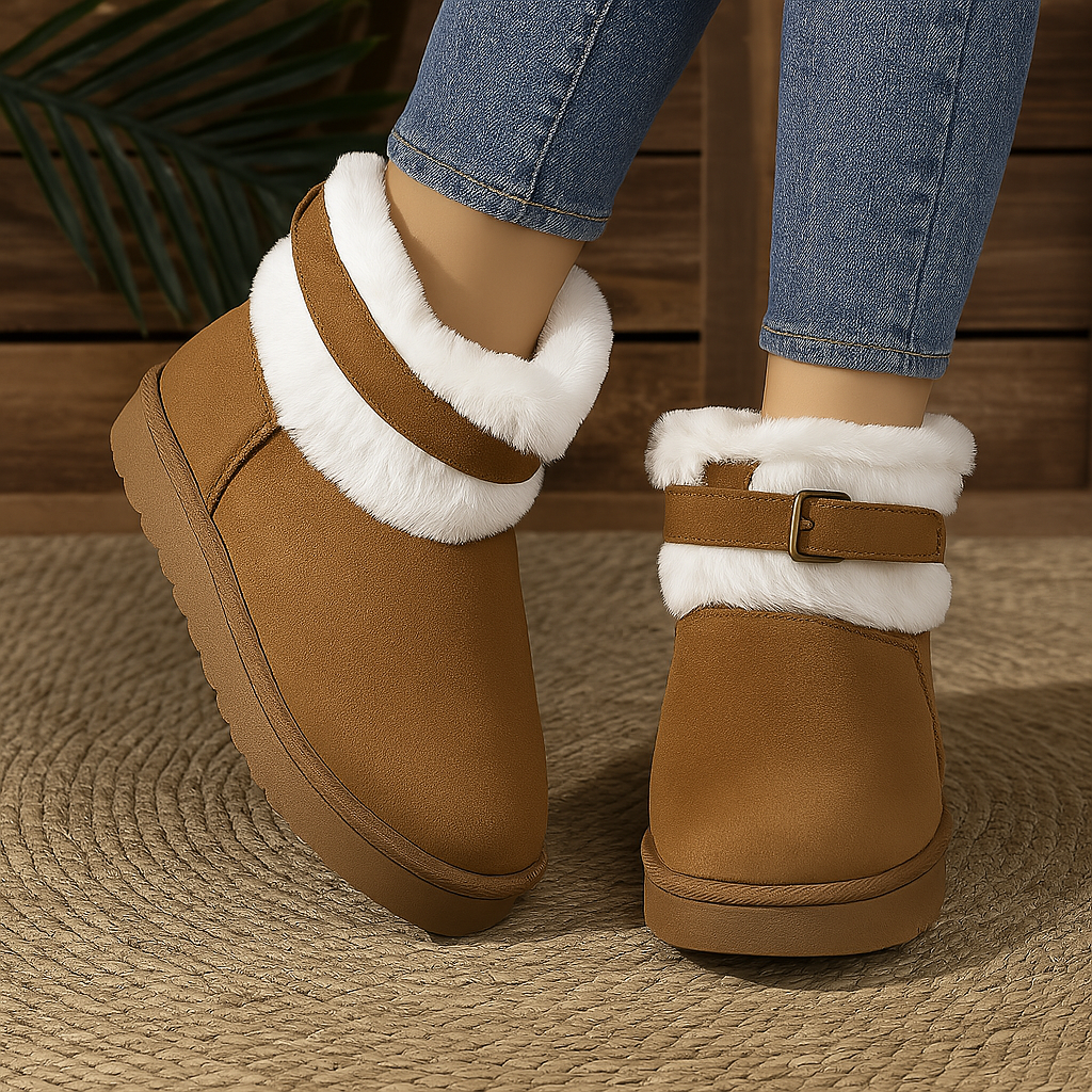 Bota Pelúciada Feminina Luna