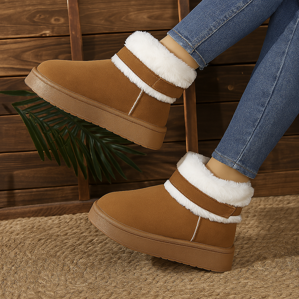 Bota Pelúciada Feminina Luna