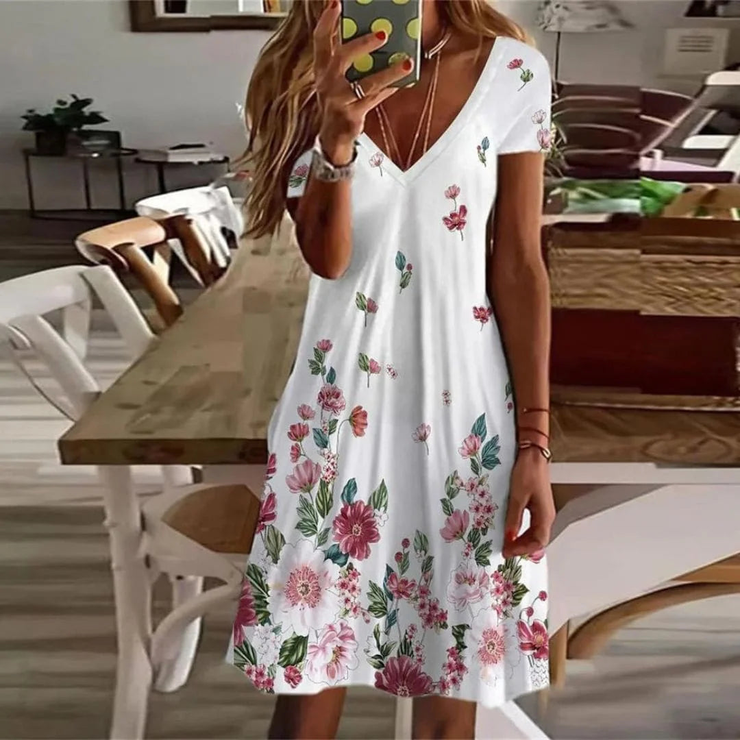 Vestido Estampado Floral