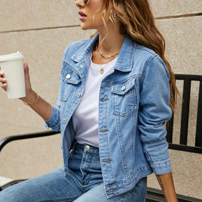 Jaqueta Feminina Jeans Pietra