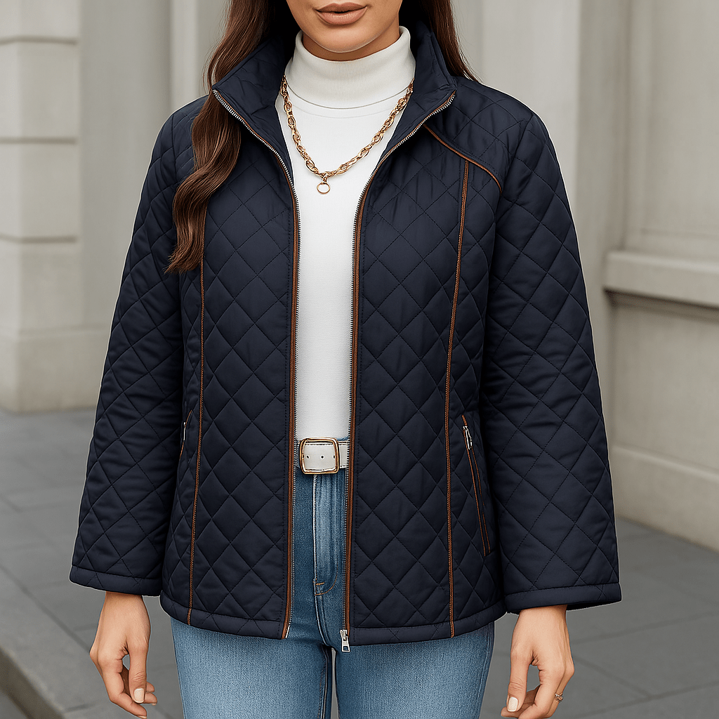 Jaqueta Feminina Puffer Forrada Fabiana