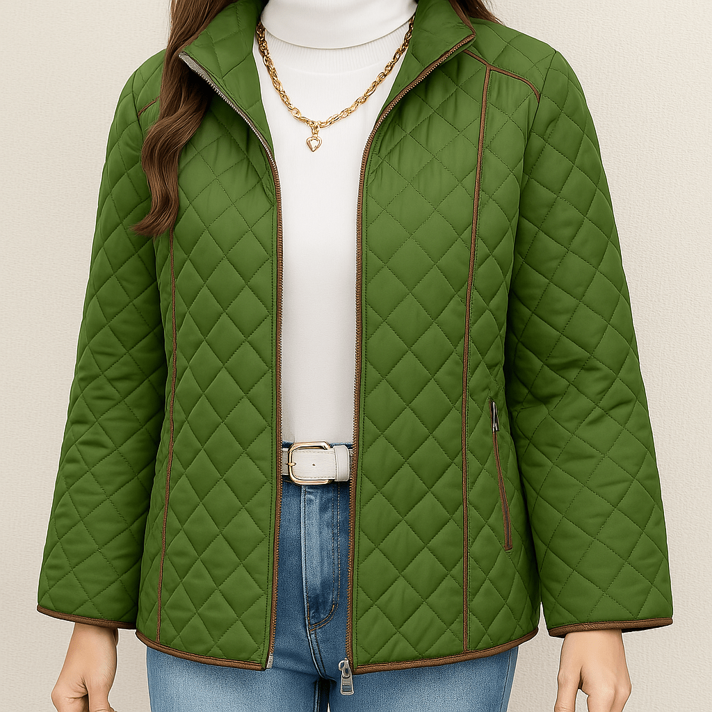 Jaqueta Feminina Puffer Forrada Fabiana