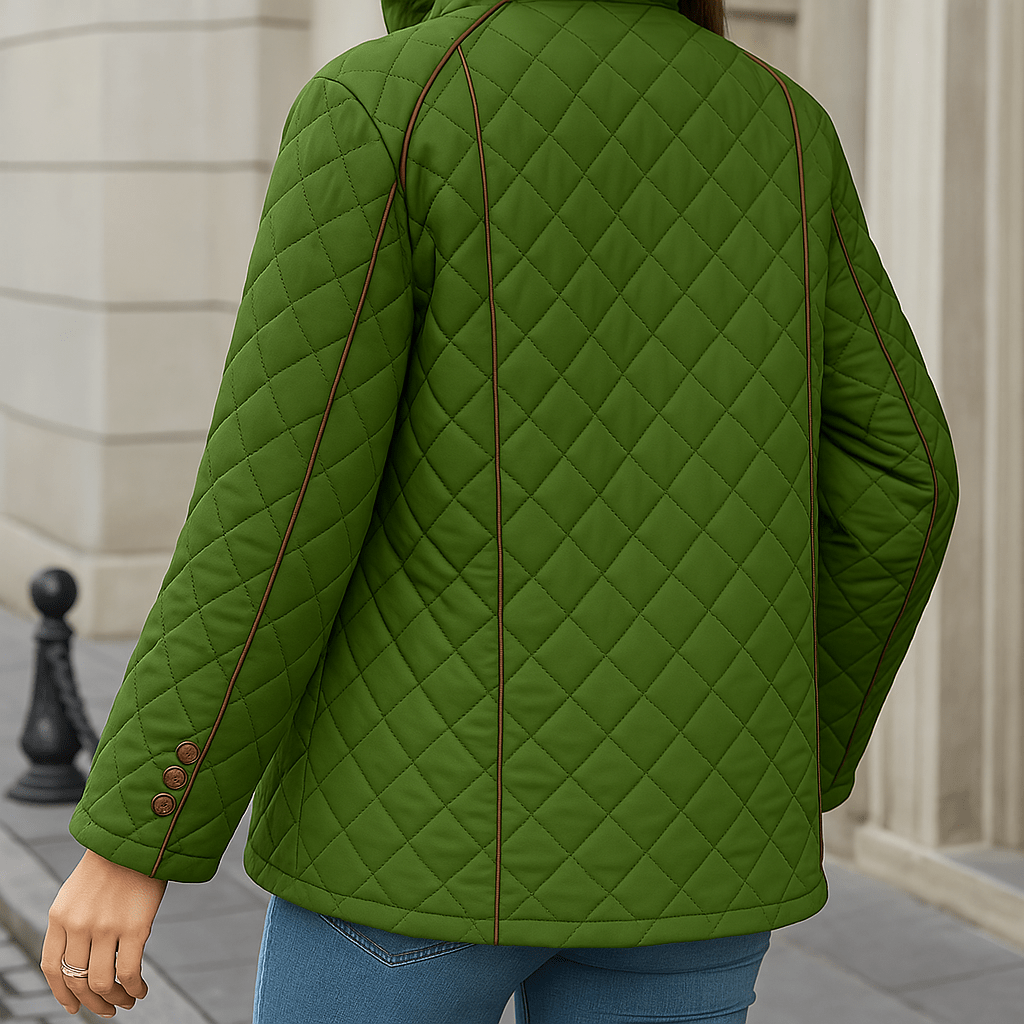 Jaqueta Feminina Puffer Forrada Fabiana