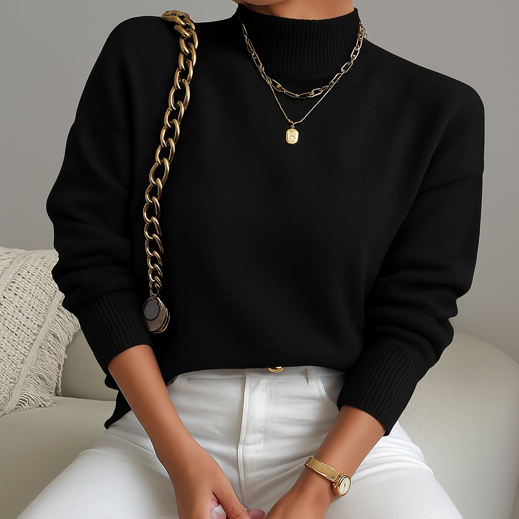 Suéter Casual Feminino Safira