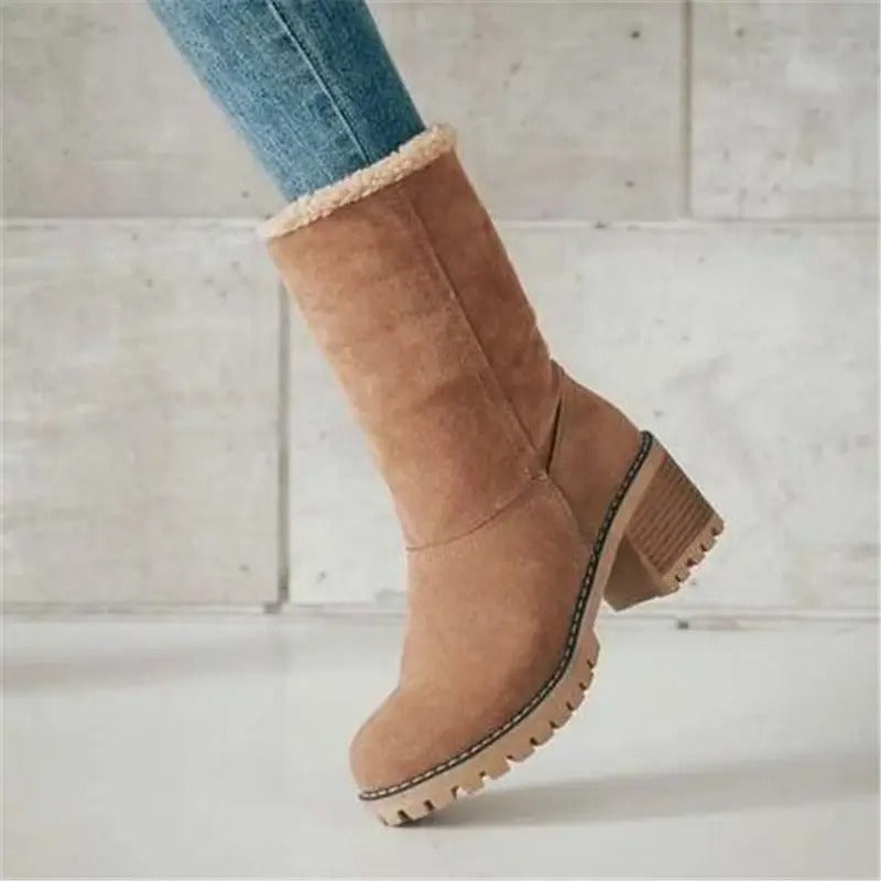 Bota Peluciada Feminina Riana